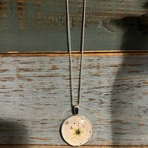 Apple blossom necklace